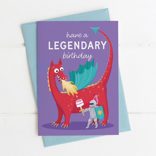 Dragon Birthday Card