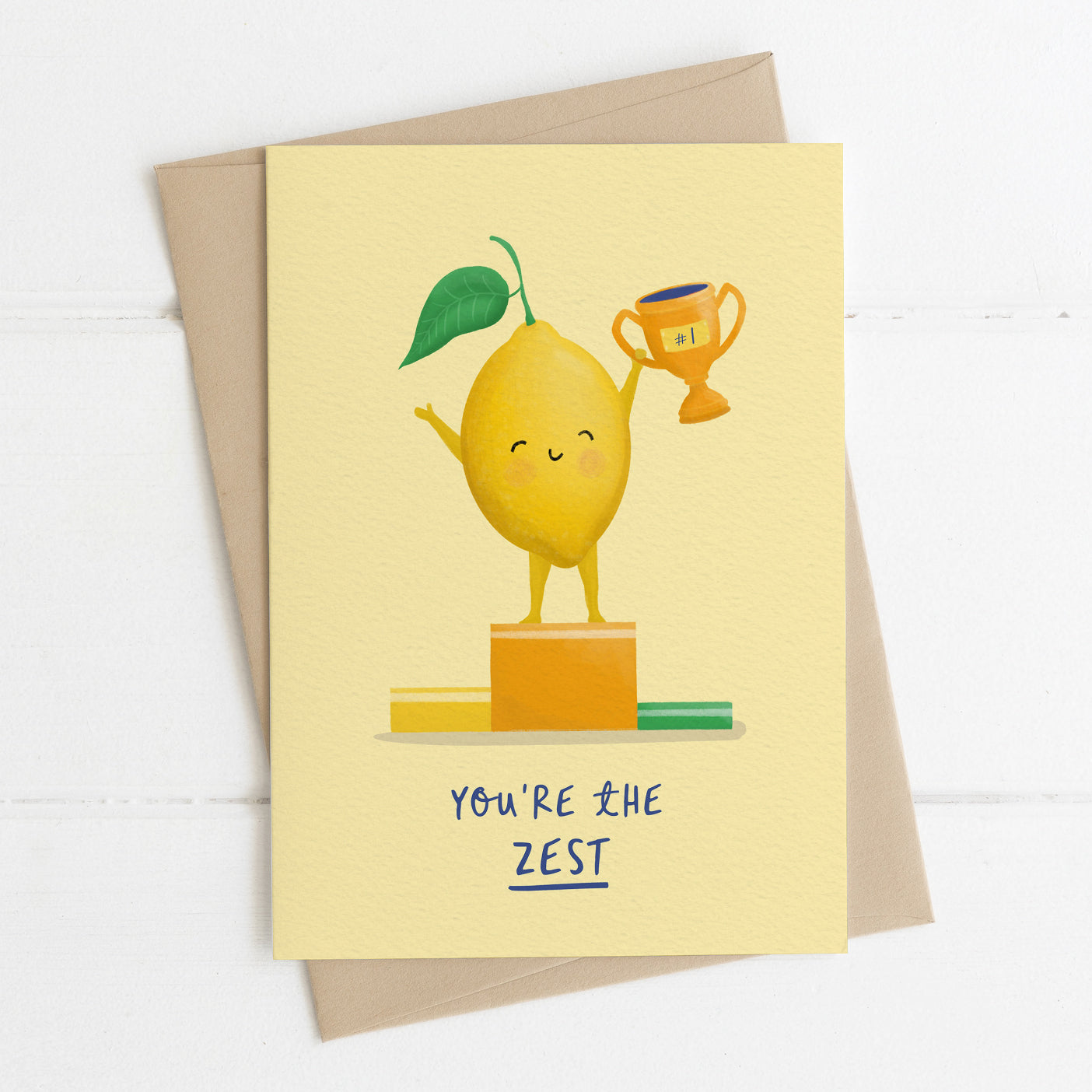 The Zest Lemon Card