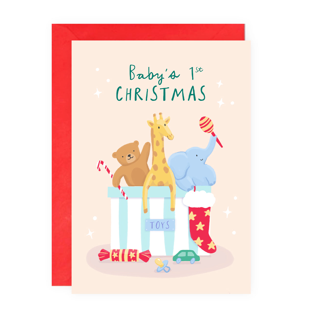 Baby's First Christmas Card