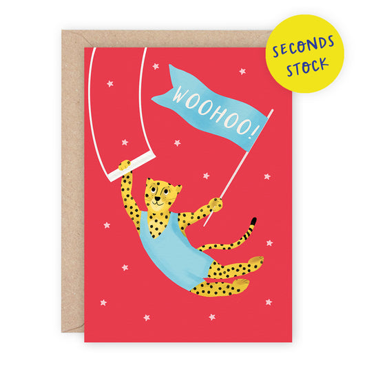 SECONDS: Cheeta Circus Kids Card
