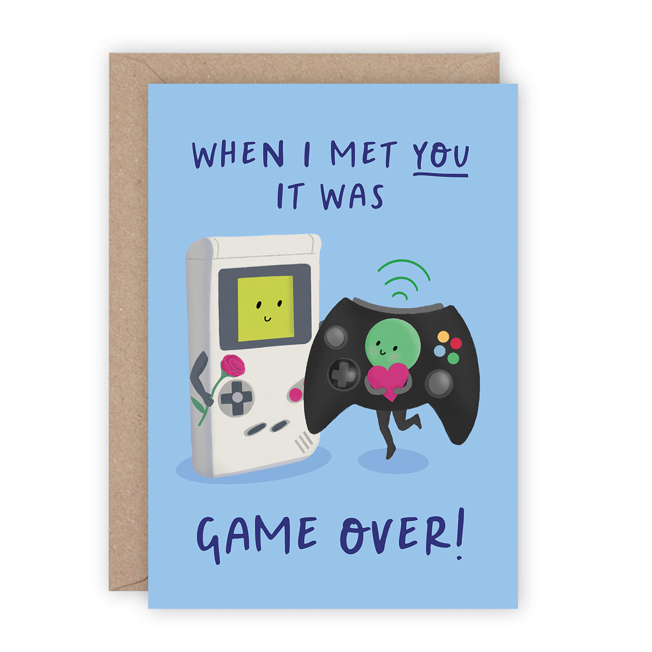 Gaming Valentine's Card