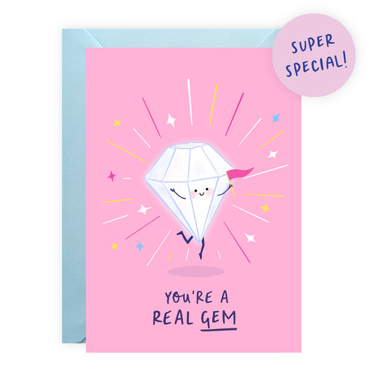SUPER SPECIAL: Real Gem Card