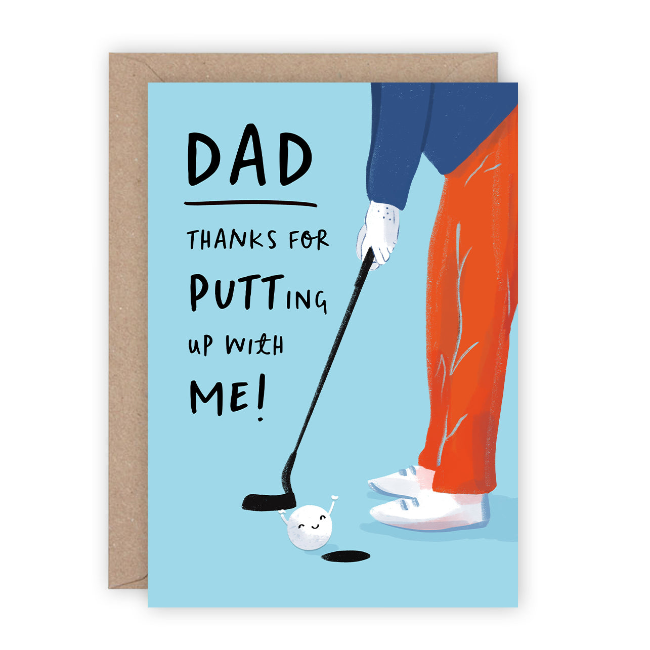 Golf Dad Card
