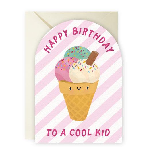 Cute Ice Cream Card
