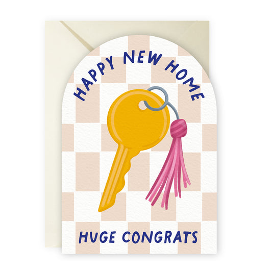 Elegant New Home Card