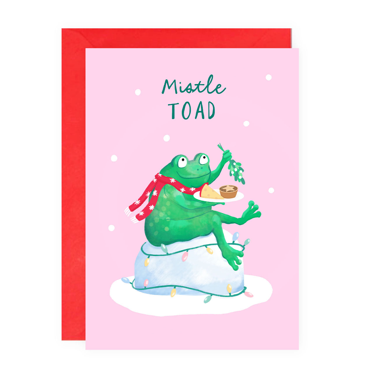8 Card Christmas Pack (Pigs + Mistle-toad)