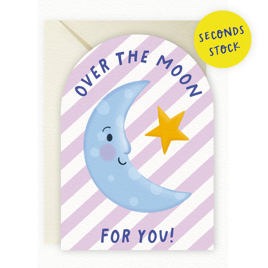 SECONDS: Over the Moon Card