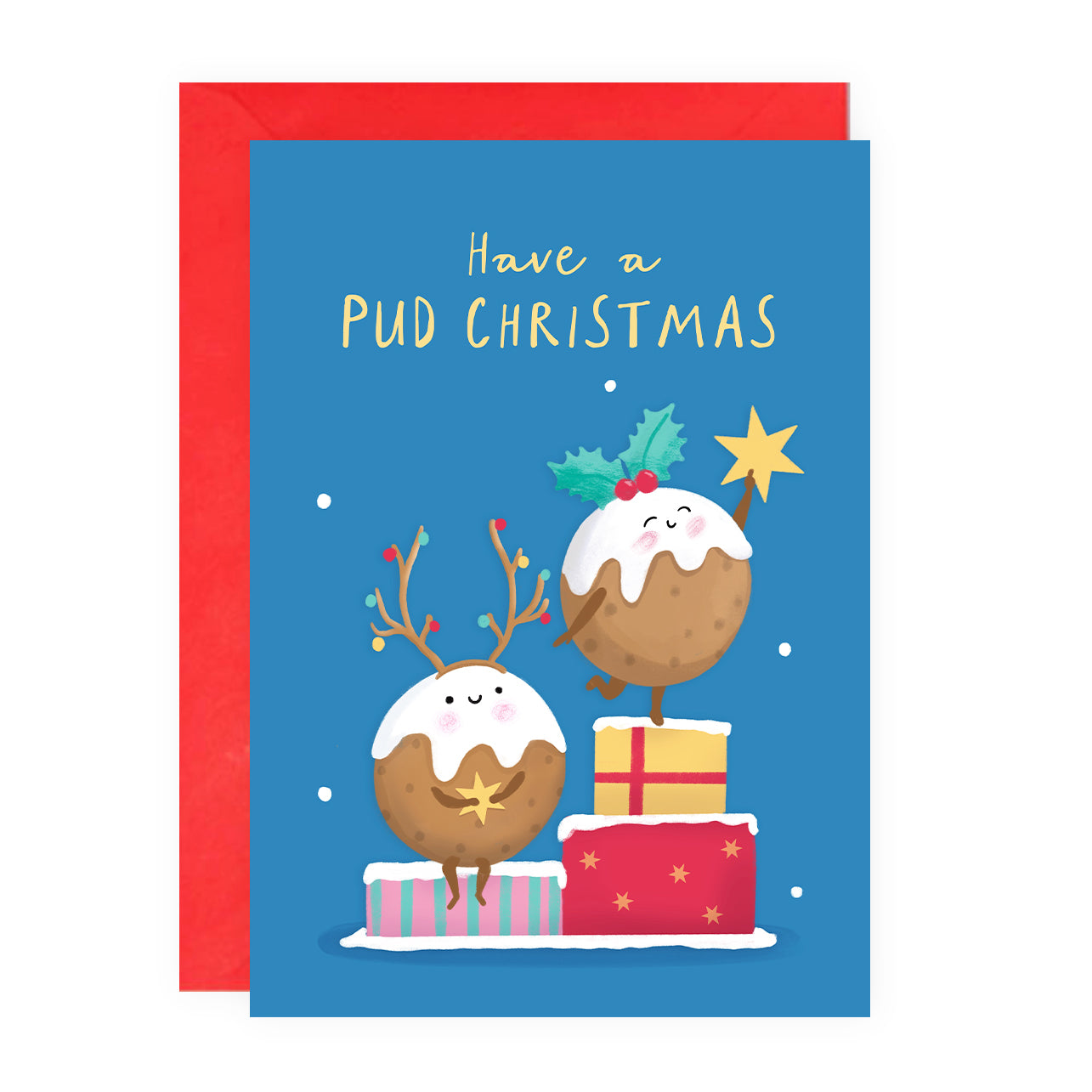 Puddings Christmas Card