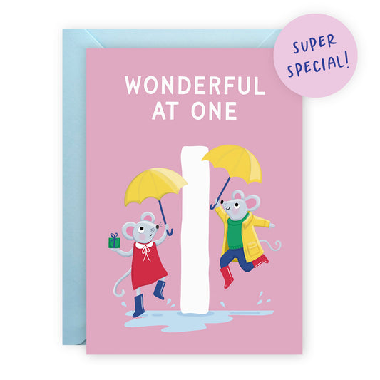 SUPER SPECIAL: Age 1 Pink