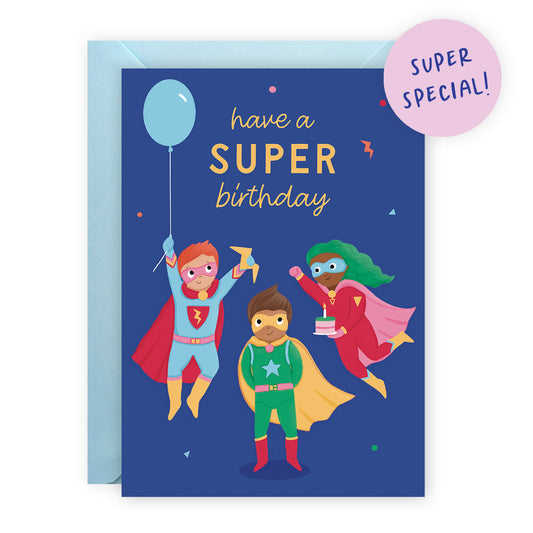 SUPER SPECIAL: Superhero Card