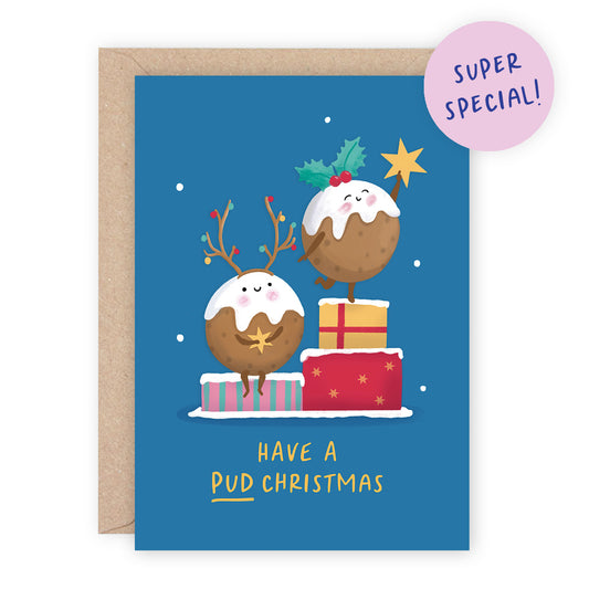 SUPER SPECIAL: Puddings Xmas Card