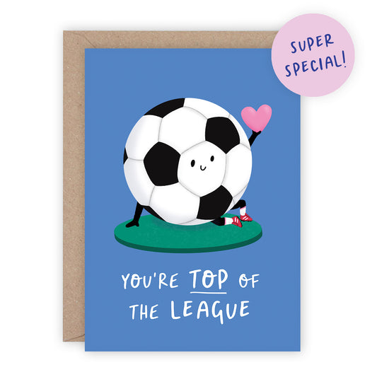 SUPER SPECIAL: Football Love Card