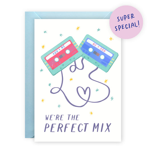 SUPER SPECIAL: MixTape Valentines Card