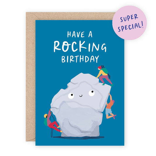 SUPER SPECIAL: Rock Climbing Card