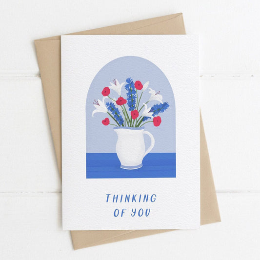 Thinking of You Floral Card