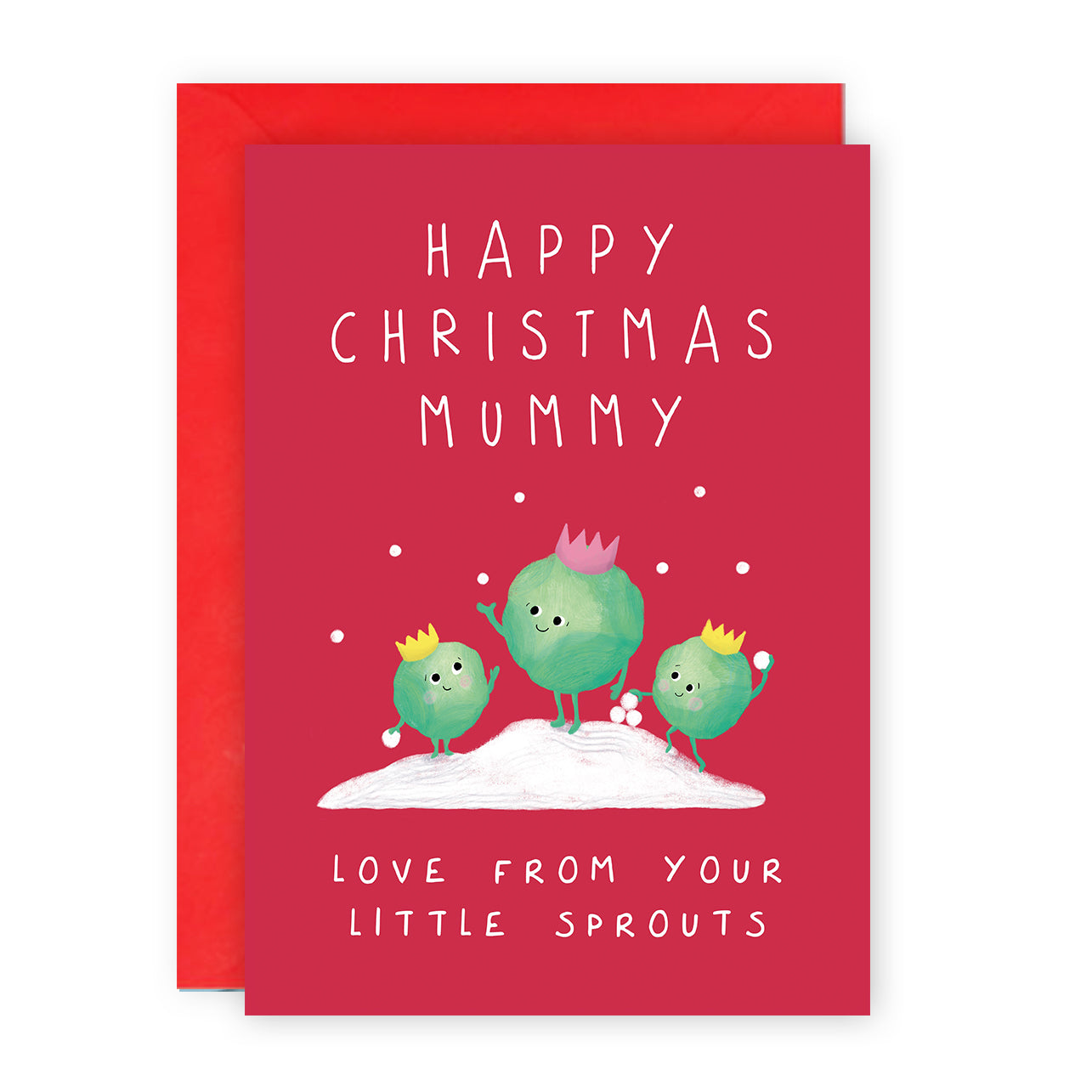 Mummy Sprouts Christmas Card